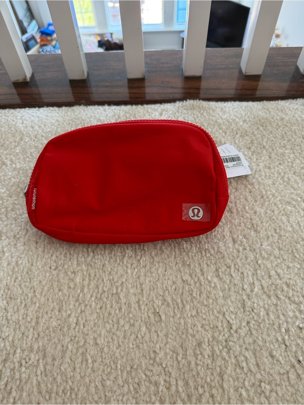 lululemon athletica Red Zip Accessory Pouch